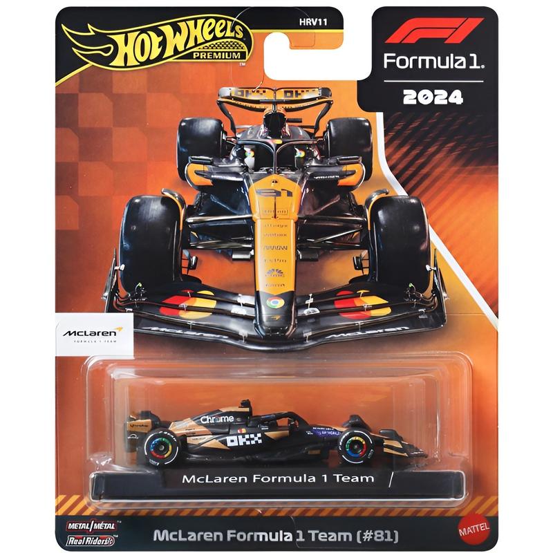 Hot Wheels Premium F1 2024 McLaren 81 Oscar Piastri Hot Wheels